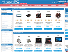 Tablet Screenshot of hitechpc.be